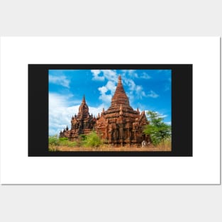 Bagan Pagodas3, Burma. Posters and Art